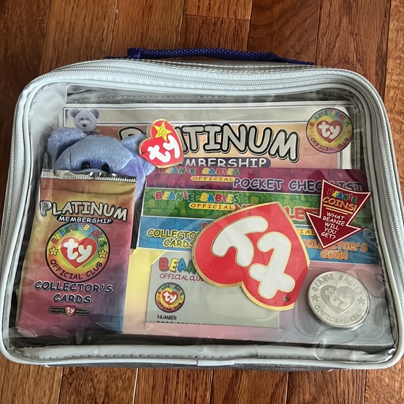 TY Beanie Baby 1999 Platinum Membership Official Club Clubby II NEW IN BOX - Picture 2 of 4